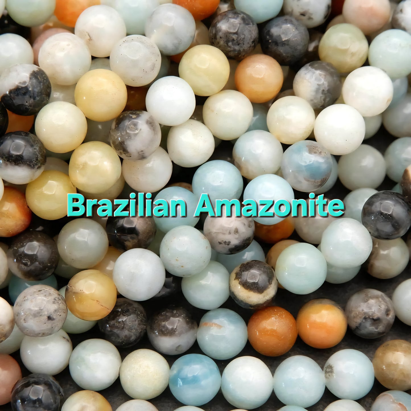 Custom Mixed Round Gemstone Stretch Bracelet