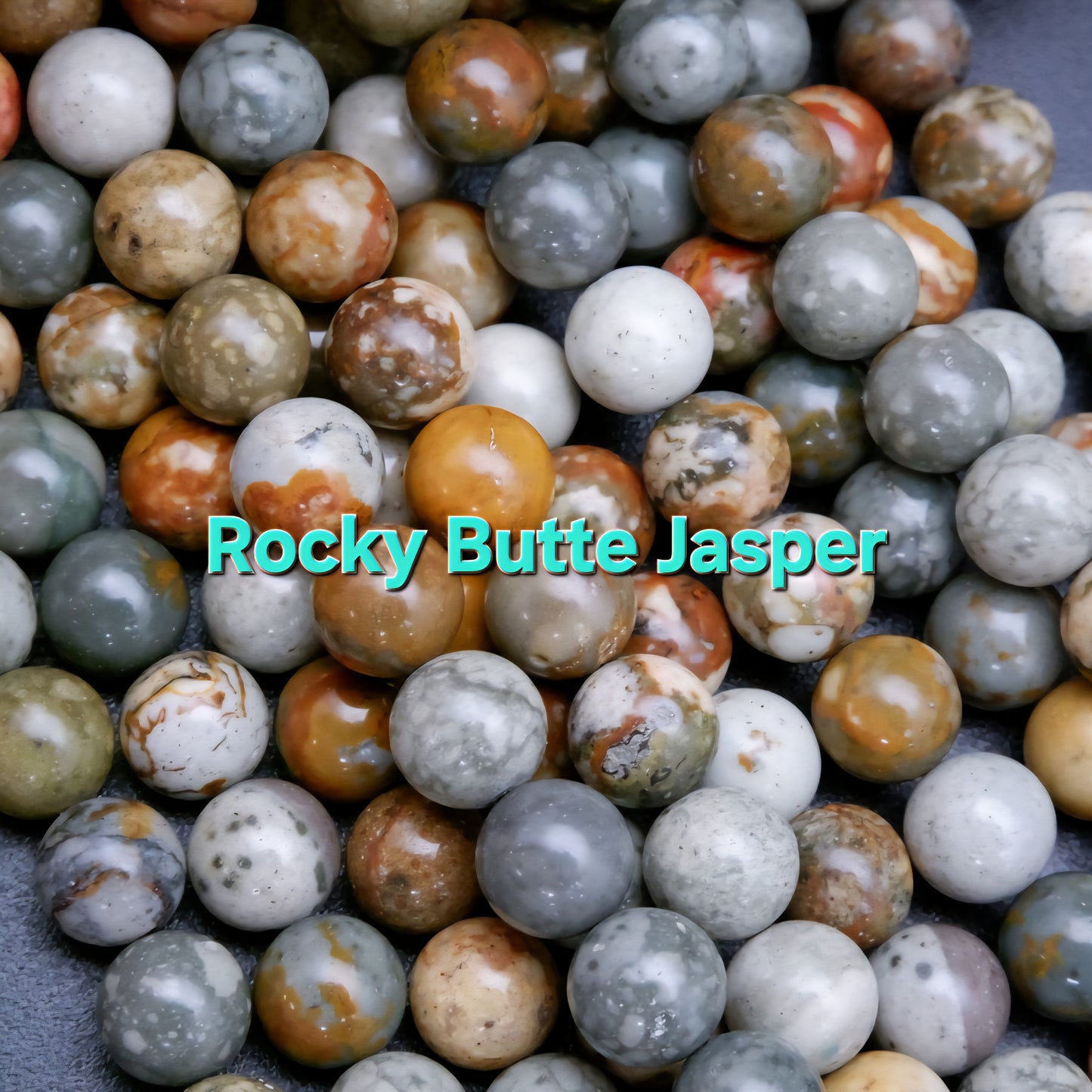 Custom Mixed Round Gemstone Stretch Bracelet