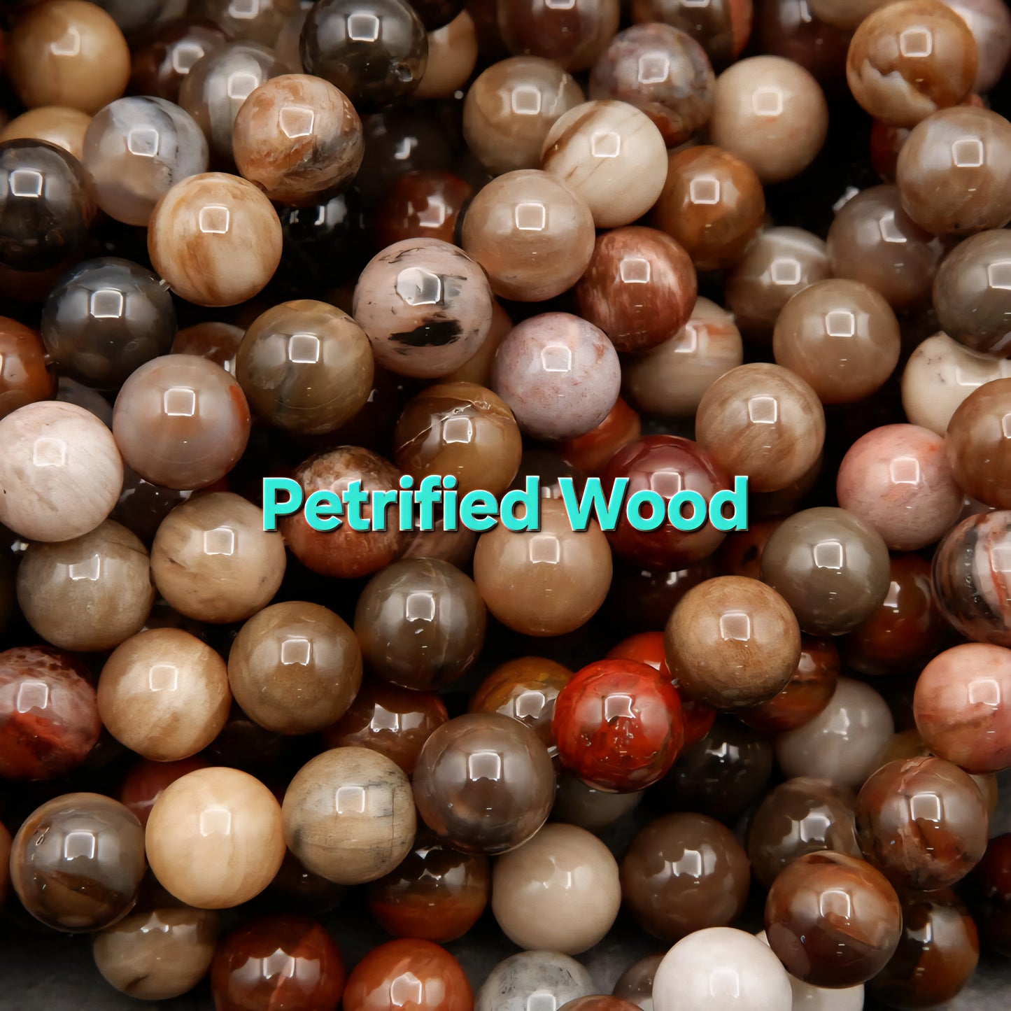 Custom Mixed Round Gemstone Stretch Bracelet